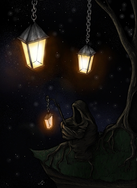 ...lanterns...