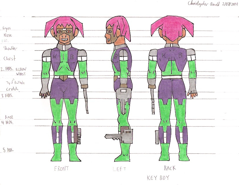Key Boy Model Sheet by beavers2010 on DeviantArt