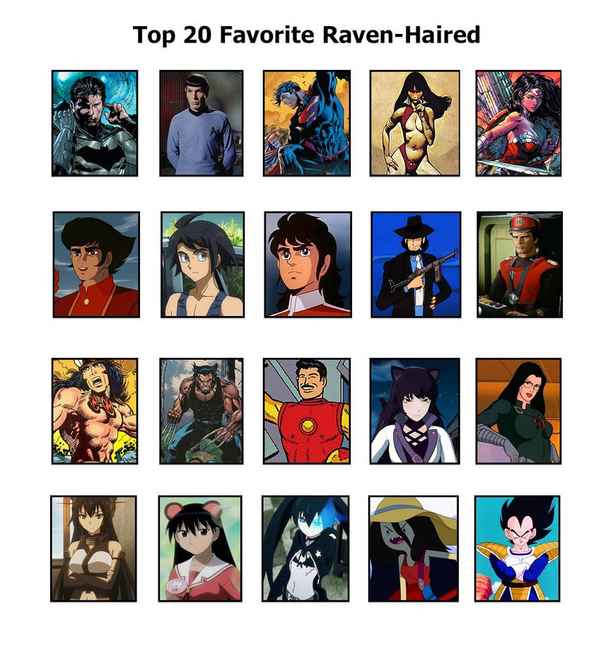 Raven Bevers beavers2010's Top 20 Favorite Raven-haired by beavers2010 on DeviantArt