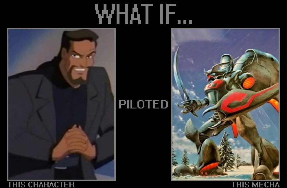 What If David Xanatos Piloted Zwarth? by beavers2010 on DeviantArt