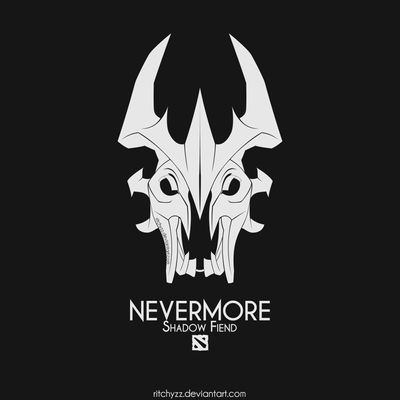 Logo Nevermore Shadow Fiend Dota 2 By Ritchyzz On Deviantart