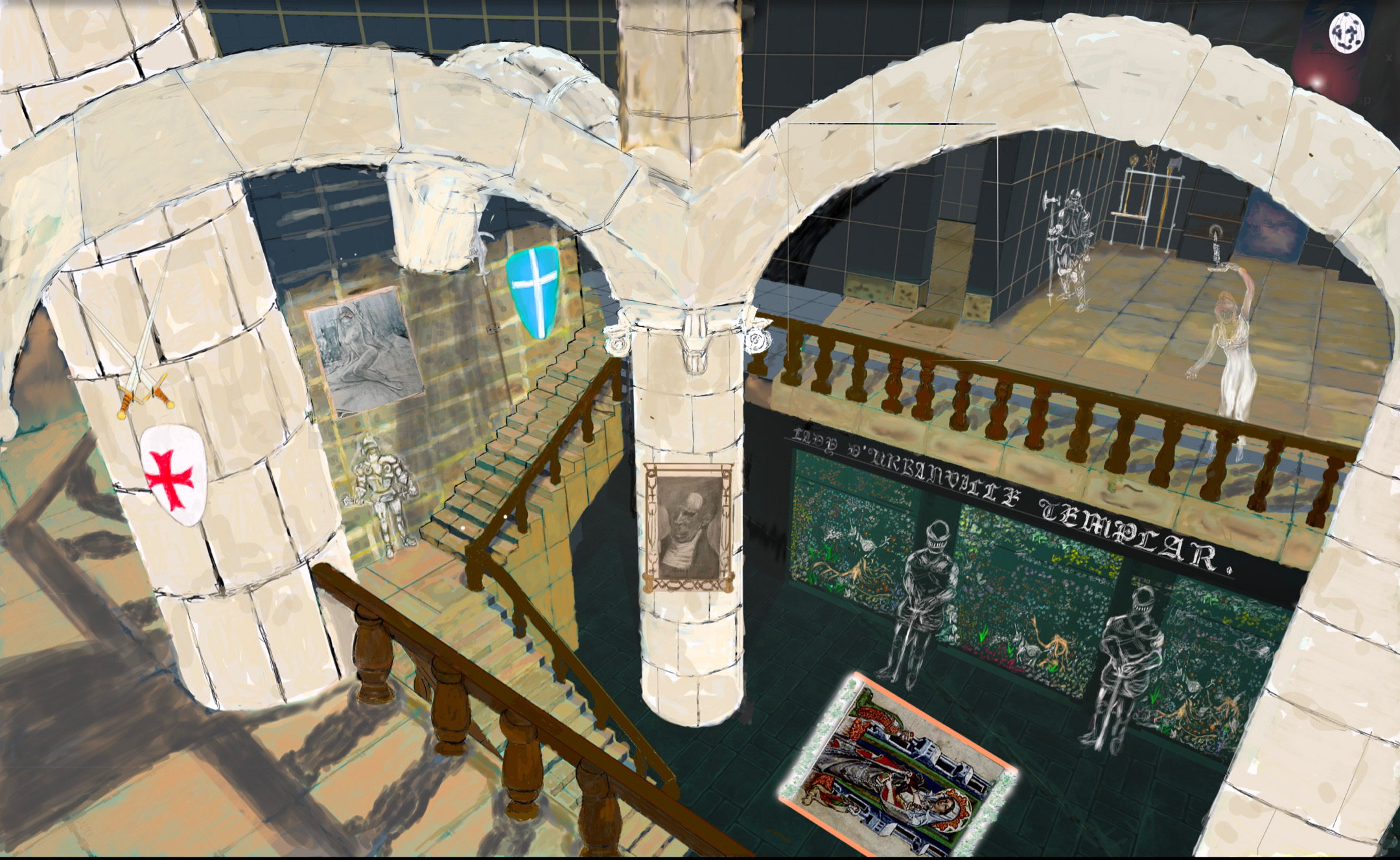 Final Concept Art from Graybox costructed in Unity by Colin53holloway ...