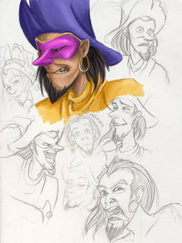 Clopin sketches HoND