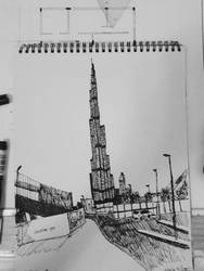 Burj Khalifa - QUICK SKETCH