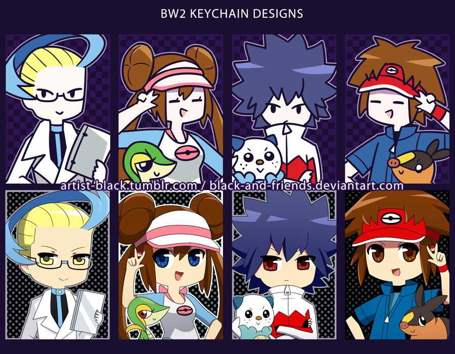 BW2 Keychain Designs