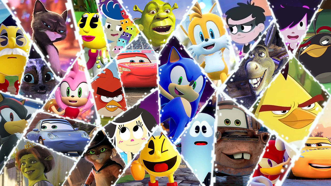 Characters Collages Deviantart My Own Favorite Characters Collage by Soniccarlos on DeviantArt