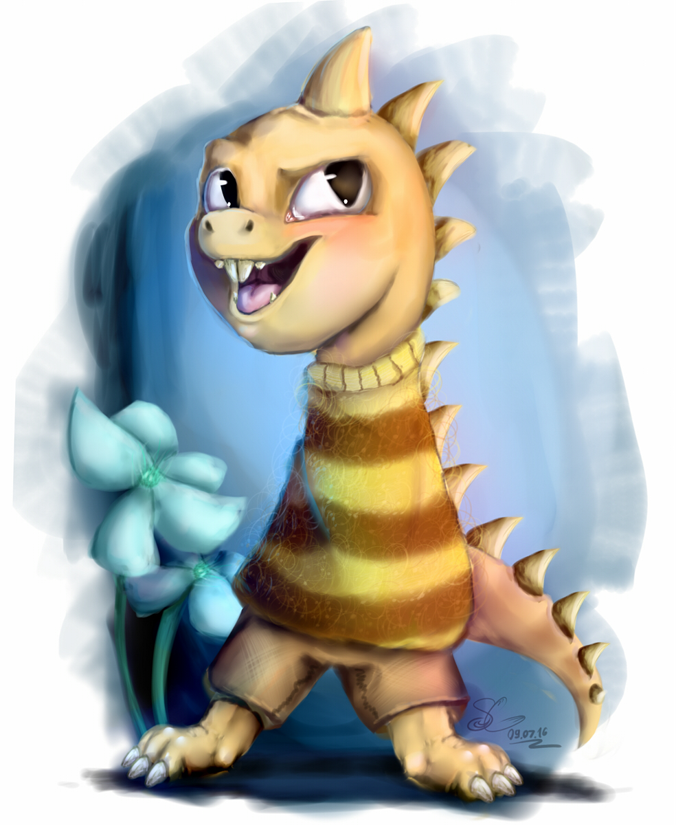 Monster Kid! - ( Undertale Fan-Art ) by JoyaChannel on DeviantArt