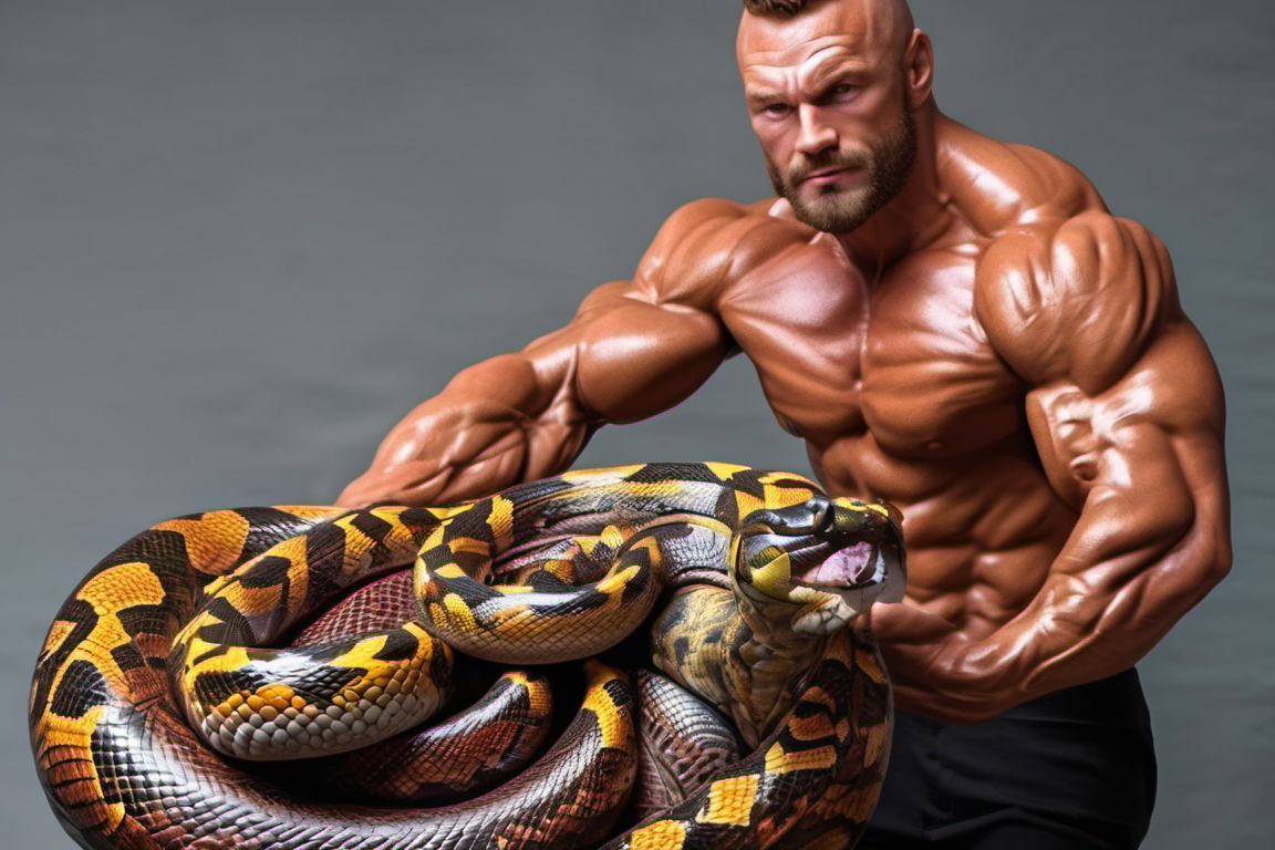 Man beast snake python wrestler body builder 11 by Coolhotcat on DeviantArt