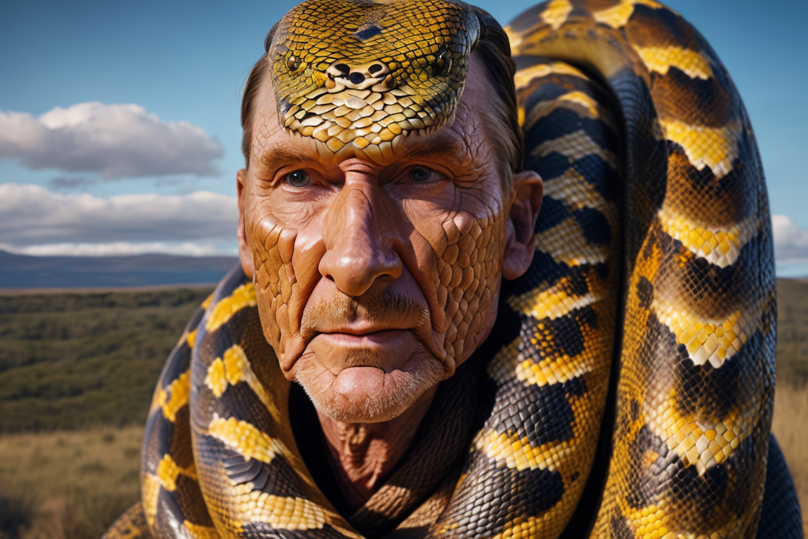 Python Snake With Man Man beast snake python wrestler body builder 50 by Coolhotcat on DeviantArt