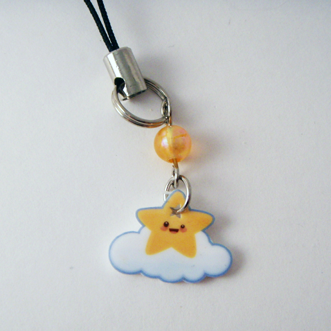 Starprints Star Cell Charm