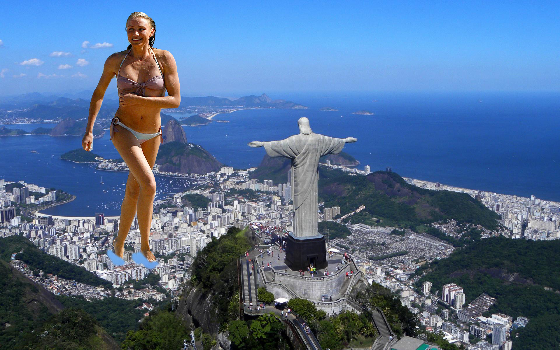 Giantess Cameron Diaz In Rio