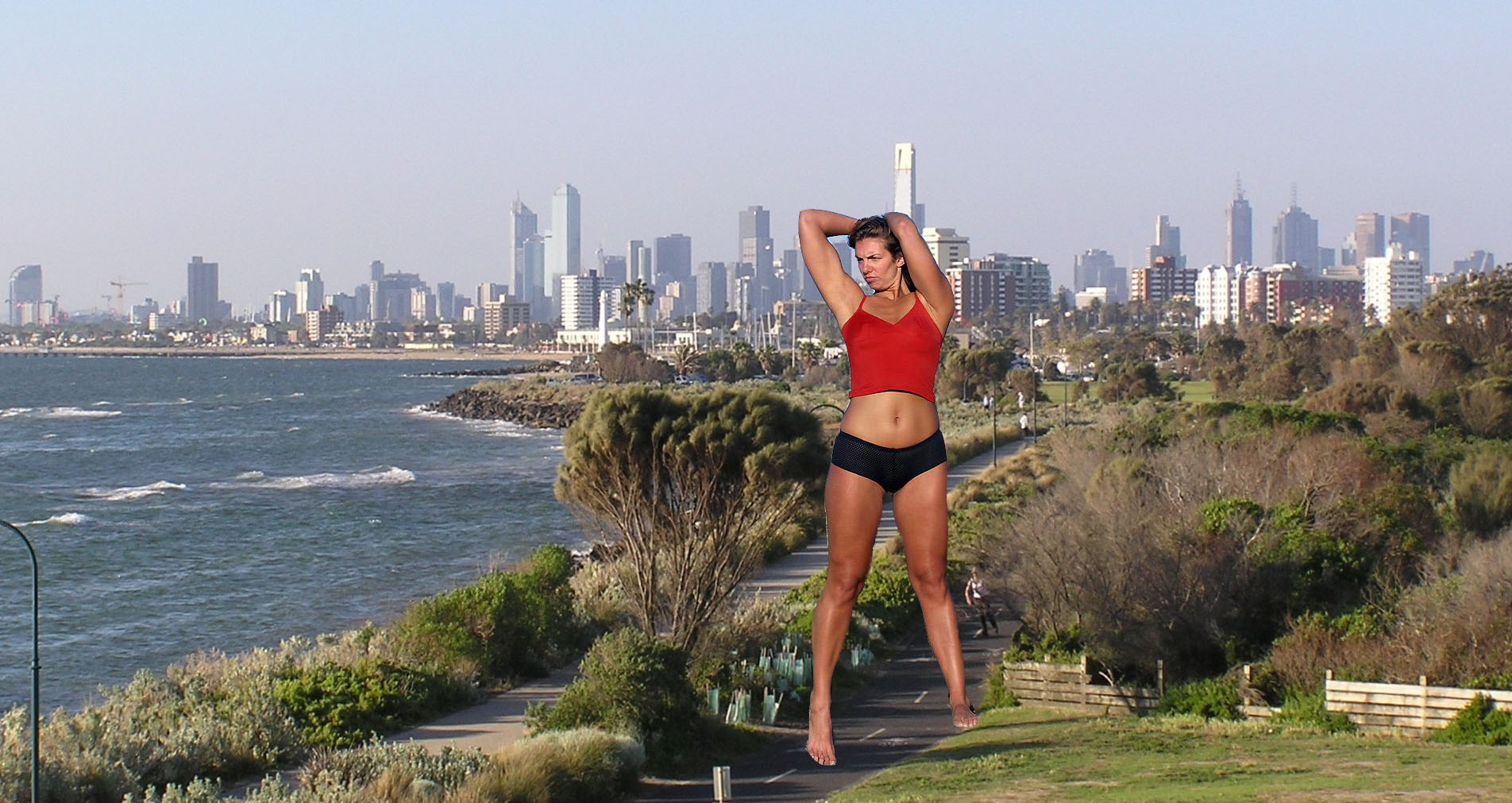 Giantess Mikayla Miles In Melbourne