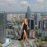 Giantess Jennifer Aniston In Istanbul