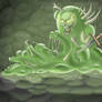 Spooky Month 22: Slime Monster (Timelapse in Desc)