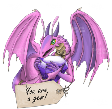 Dragon Valentine: Pink