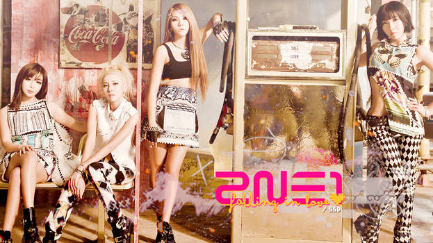 2NE1 Falling in love Wallpaper