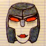 Female Megatron head