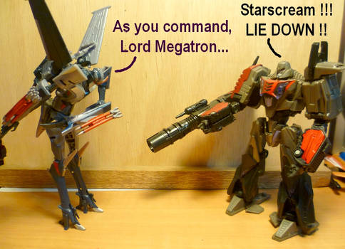 Starscream and Megatron 1