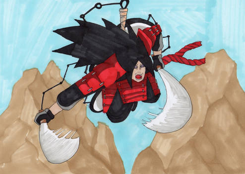 Fighting Madara