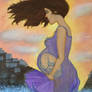 Mother To Be Original Painting