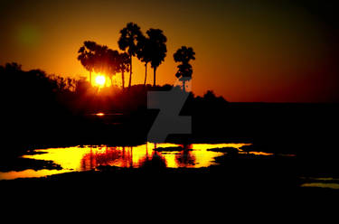 Sunset in Badur 2