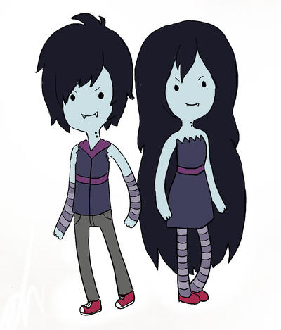 Marshal lee and Marceline