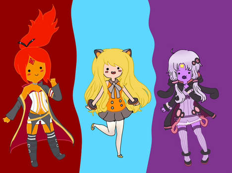 AT Vocaloid girls Colored