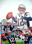 Tom Brady New England Patriots by coachp42