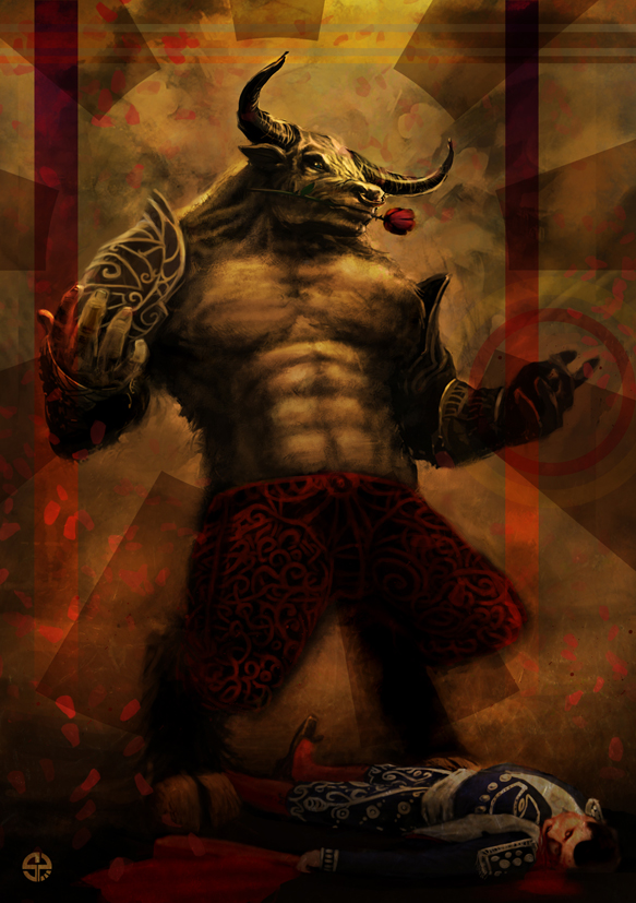 minotaur by szaman86 on DeviantArt