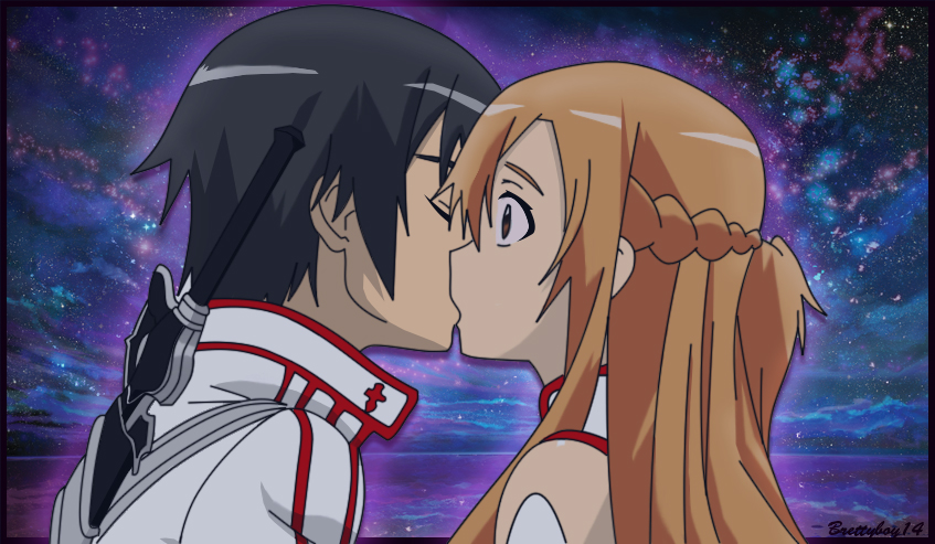 Asuna Kirito Kiss