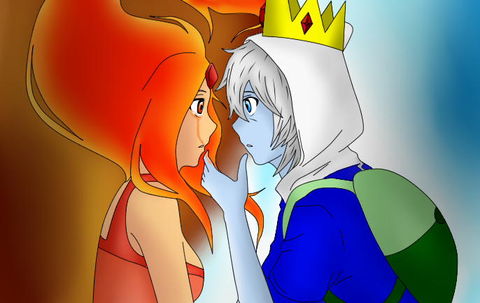 Finn the Ice Prince x Flame Princess