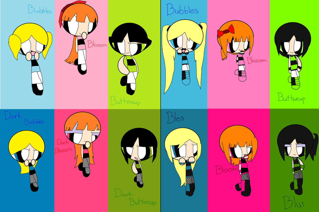 Powerpuff Girls And Dark Powerpuff Girls By Indytherabbit On Deviantart Powerpuff Girls And Dark Powerpuff Girls By Indytherabbit On Deviantart
