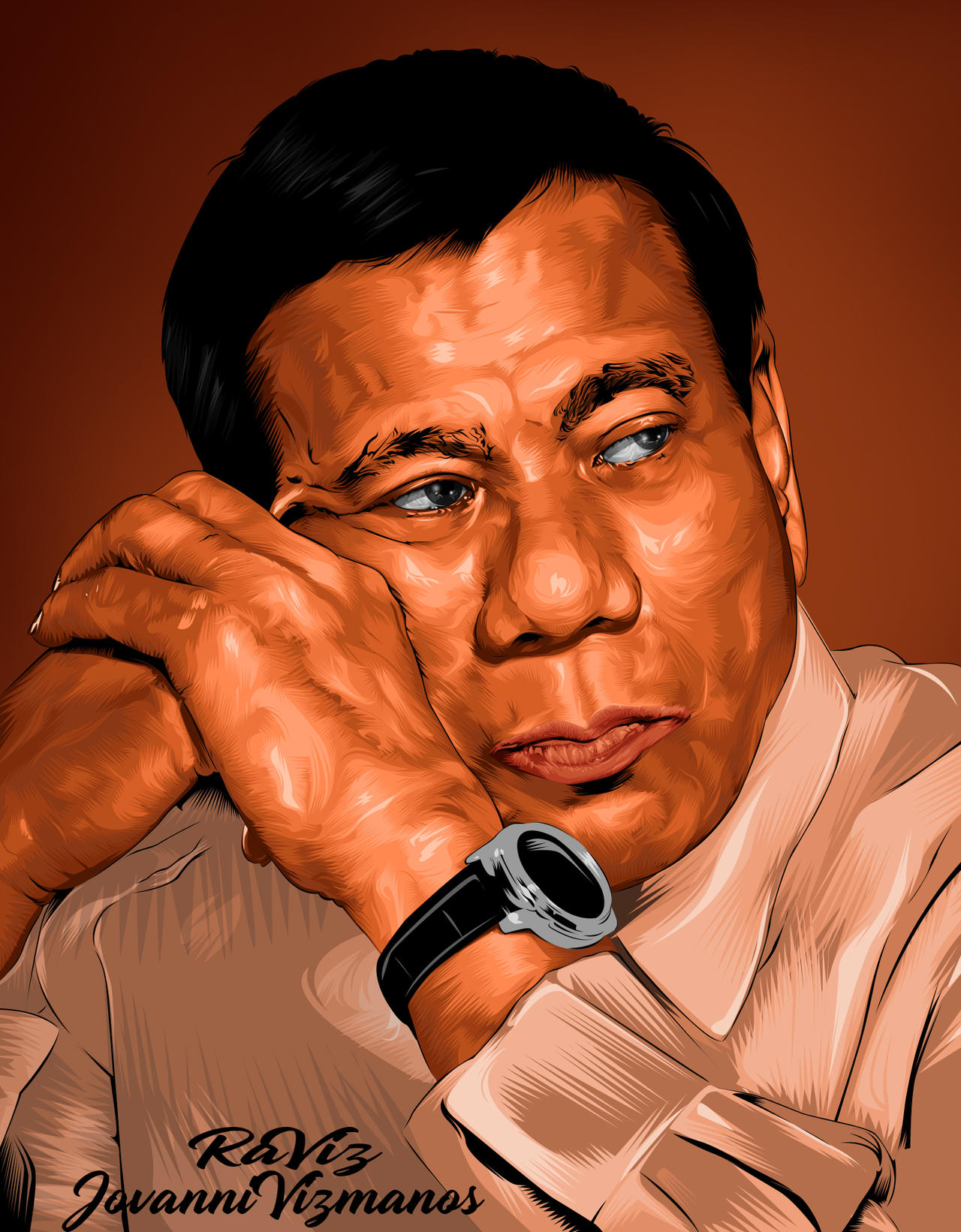 President Duterte Vector Art by RaViz4578 on DeviantArt