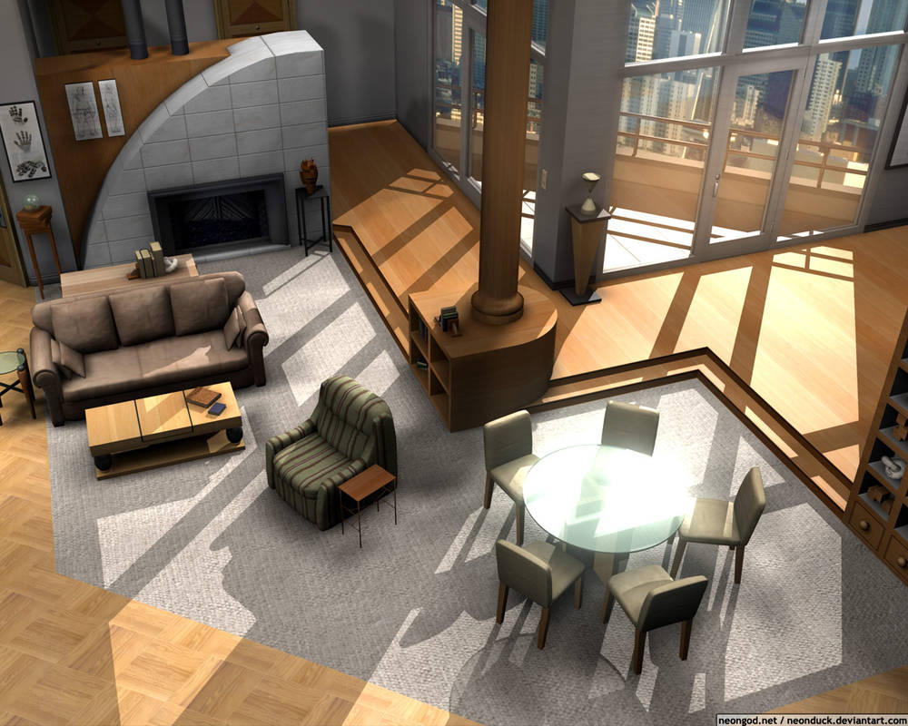 Frasier's Apartment Wallpaper by NeonDuck