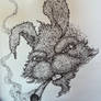 Bad Bunny. Doodle.