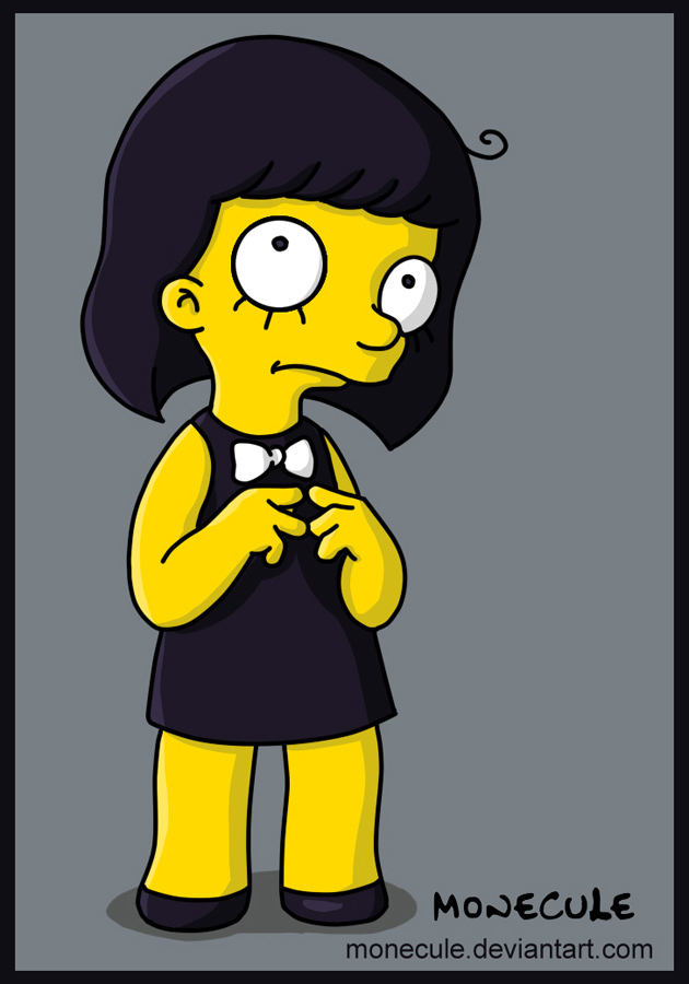 Little Girl (simpsons style)