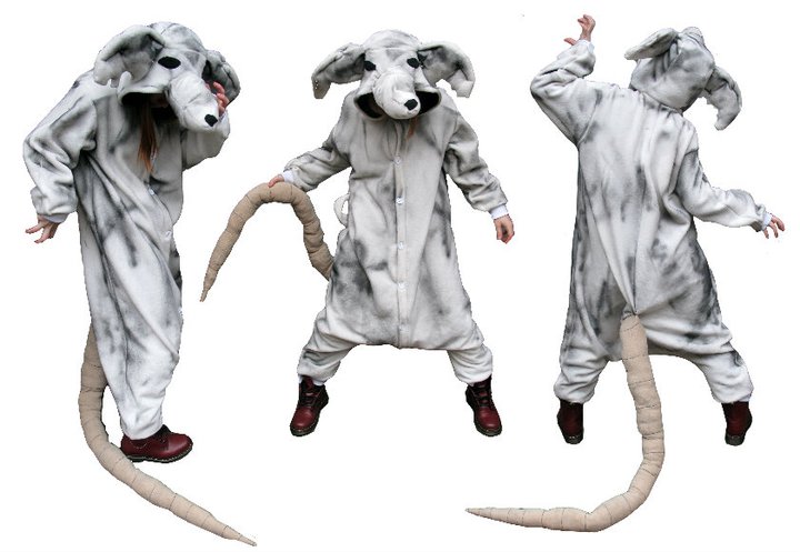 DIE ANTWOORD Rat kigurumi