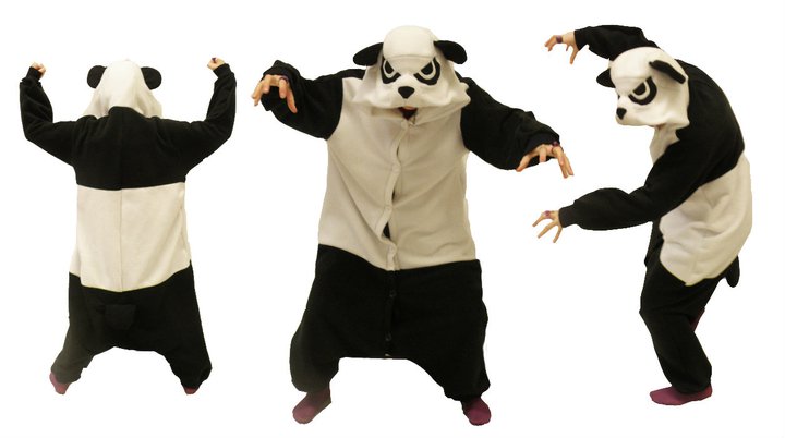 Panda kigurumi