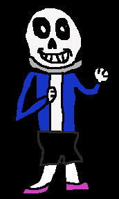 Sans Waving by CalledRokket on DeviantArt