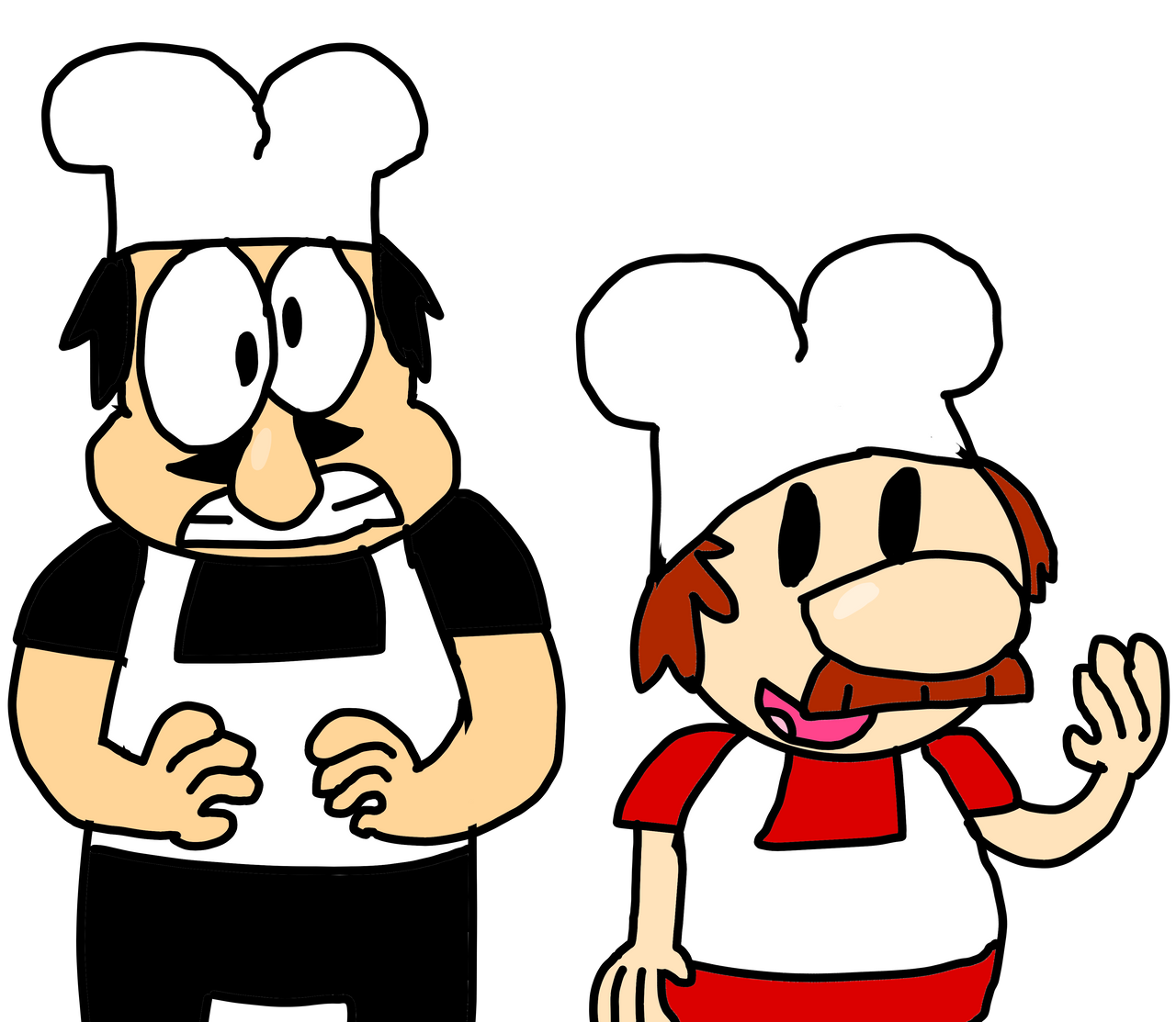 Peppino and Gustavo by CalledRokket on DeviantArt