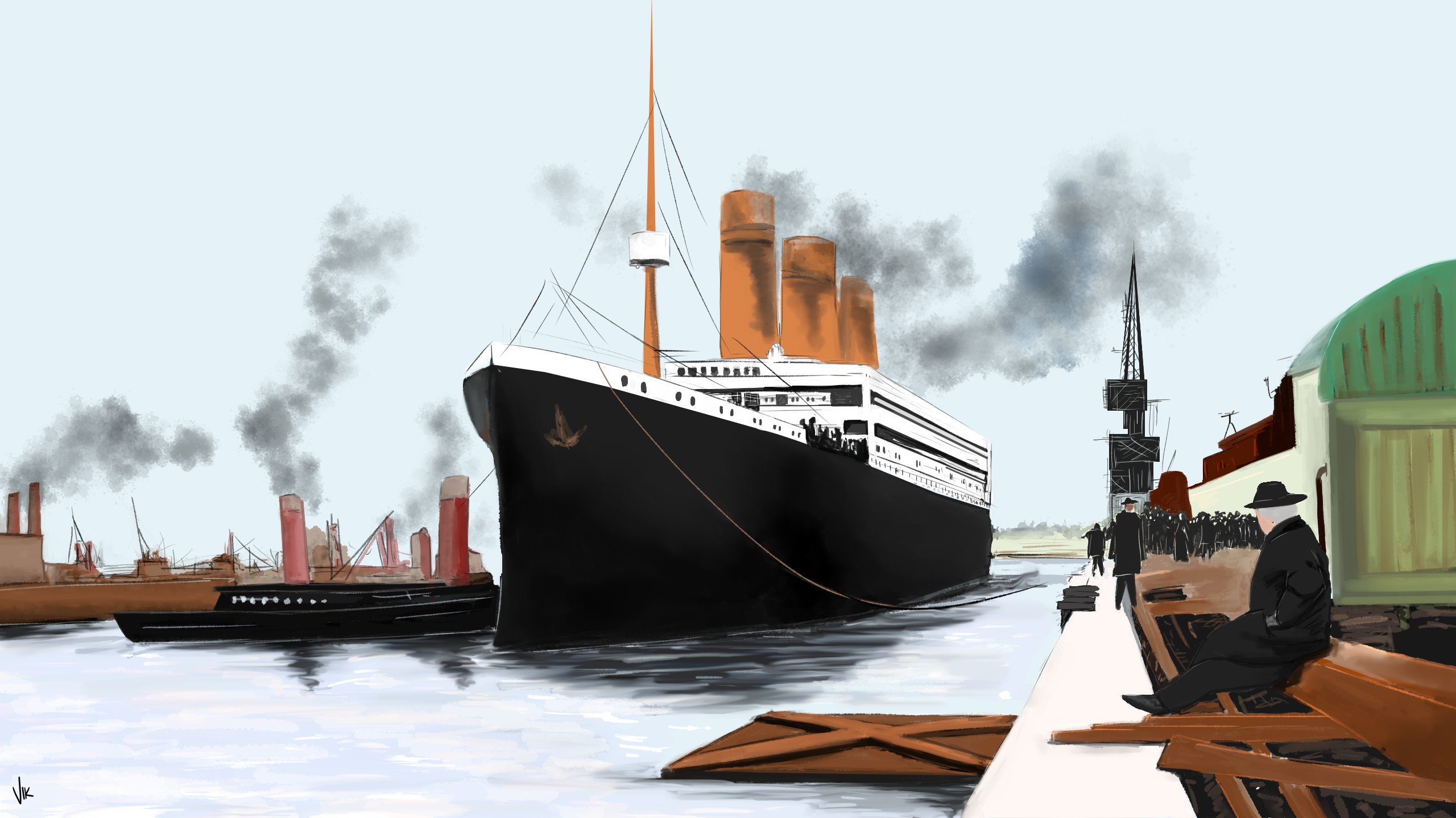 Titanic View Deviantart Titanic by VikNut on DeviantArt