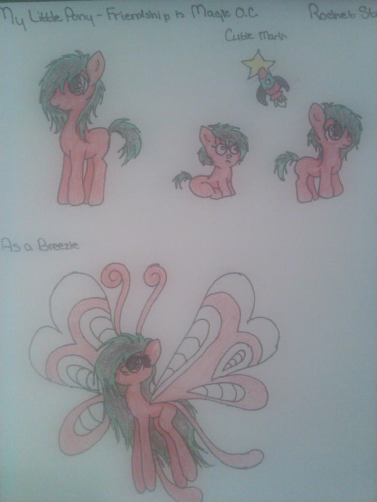 MLP FiM OC - Rocket Star by UsagiAngelRabbit on DeviantArt