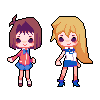 Anzu and Asuka