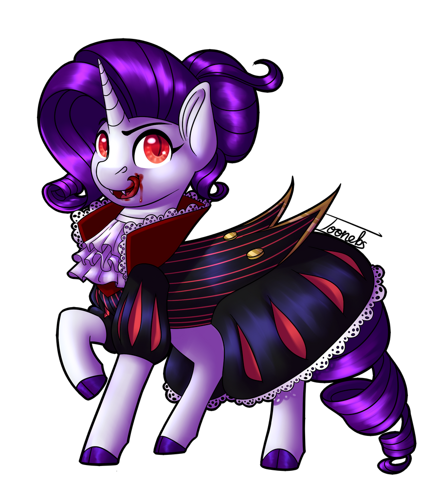 Halloween Rarity by Toonebs on DeviantArt