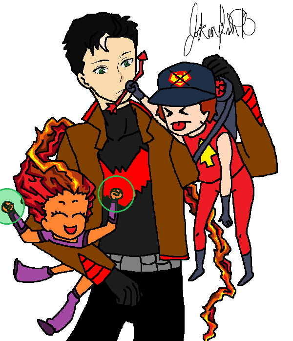 Red Hood And The Chibi Outlaws By Jokerfish90 On Deviantart