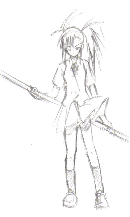 some negima chick IDK