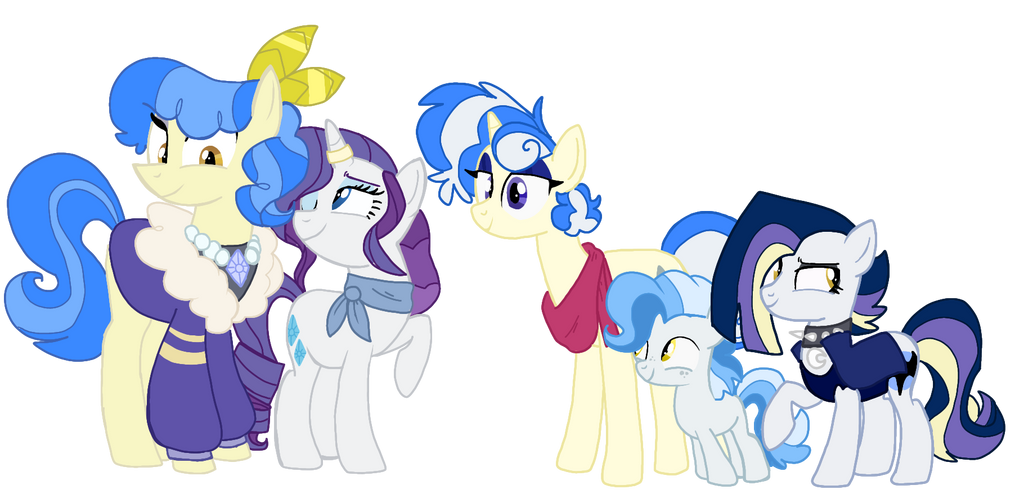 Mlp Rarity's Family Rarity's family (Next Gen) by PeanutTheChub on DeviantArt