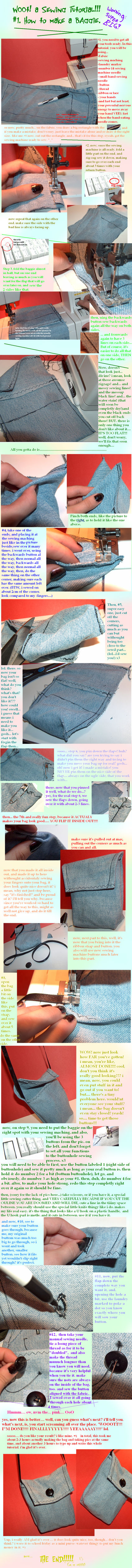 big sewing tutorial