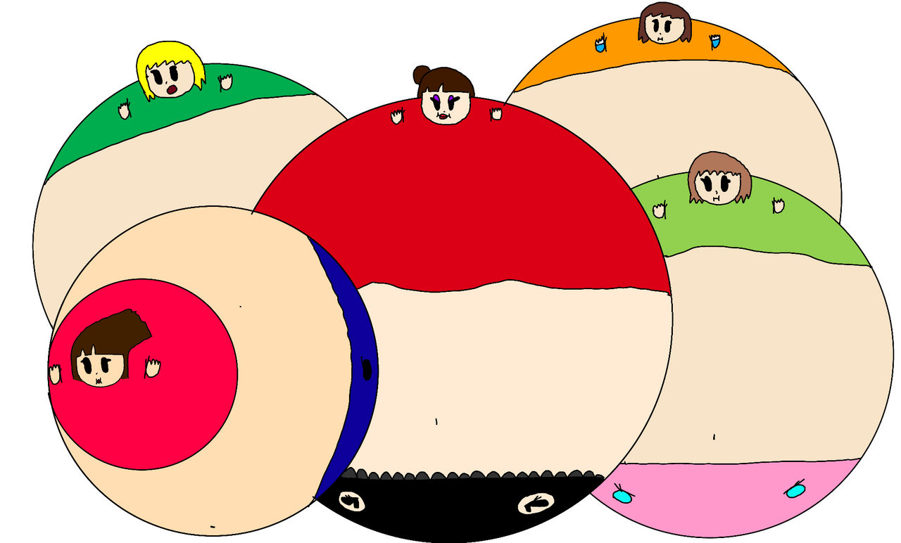 Chibi Roly Poly Roly poly Sunny Girls by RainbowKaynaULTRA on DeviantArt