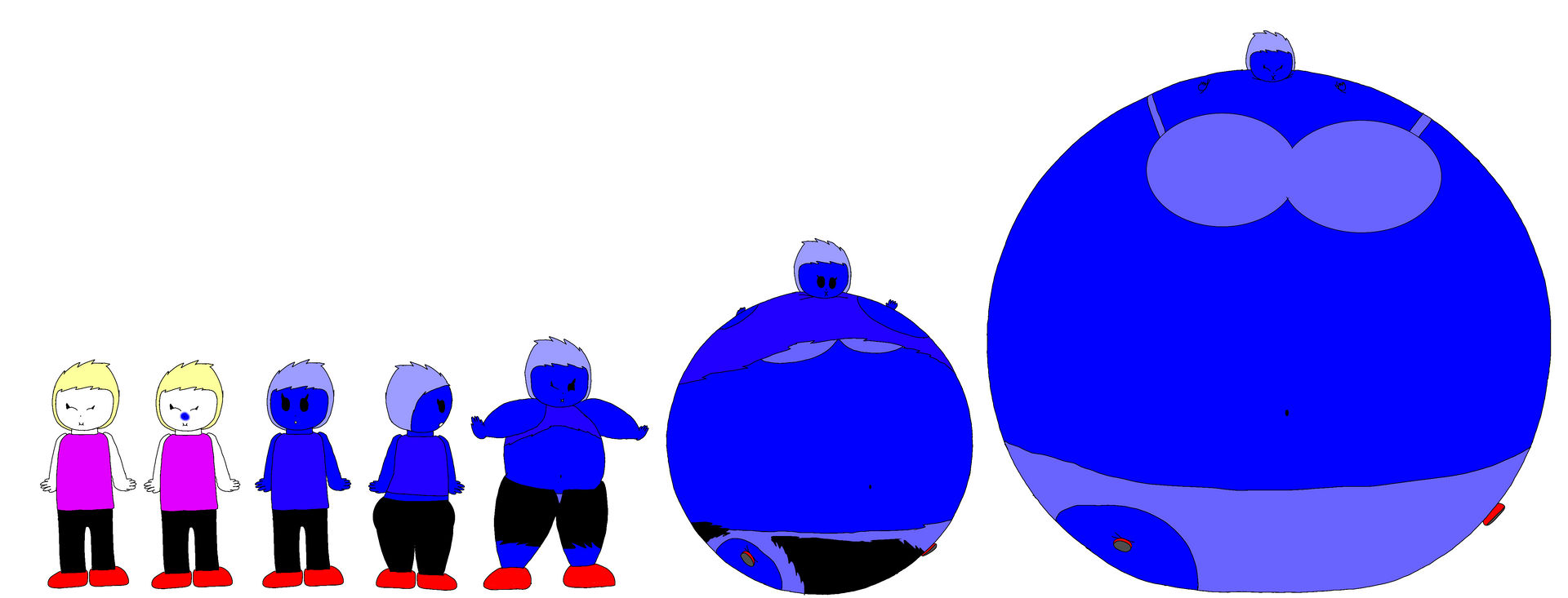 Blueberry Girl 2 by RainbowKaynaULTRA on DeviantArt